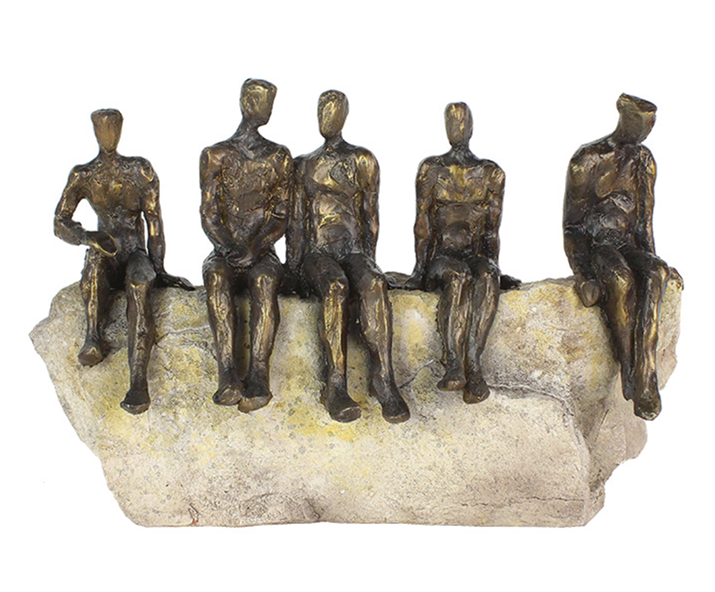 Adorno Decorativo Anima in Pietra Bronze image number 0