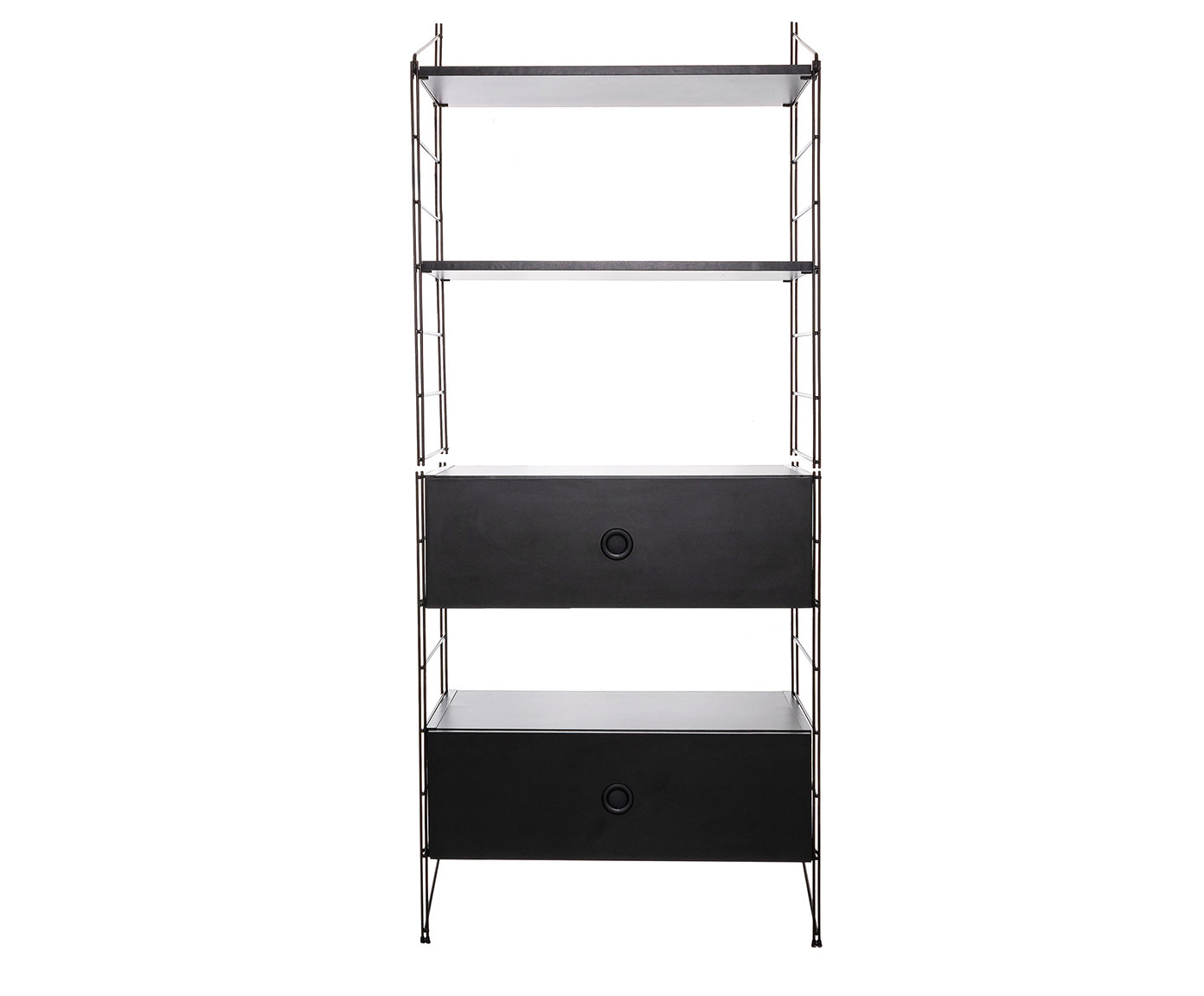 Estante com Gavetas Stella Preto image number 2