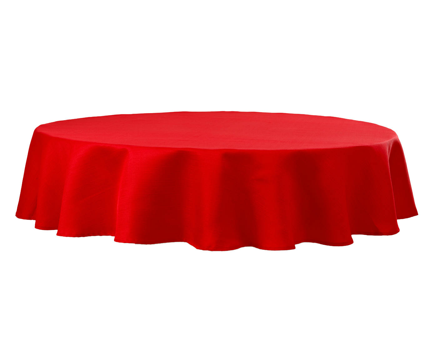 Toalha de Mesa Redonda Glafira Vermelho image number 0