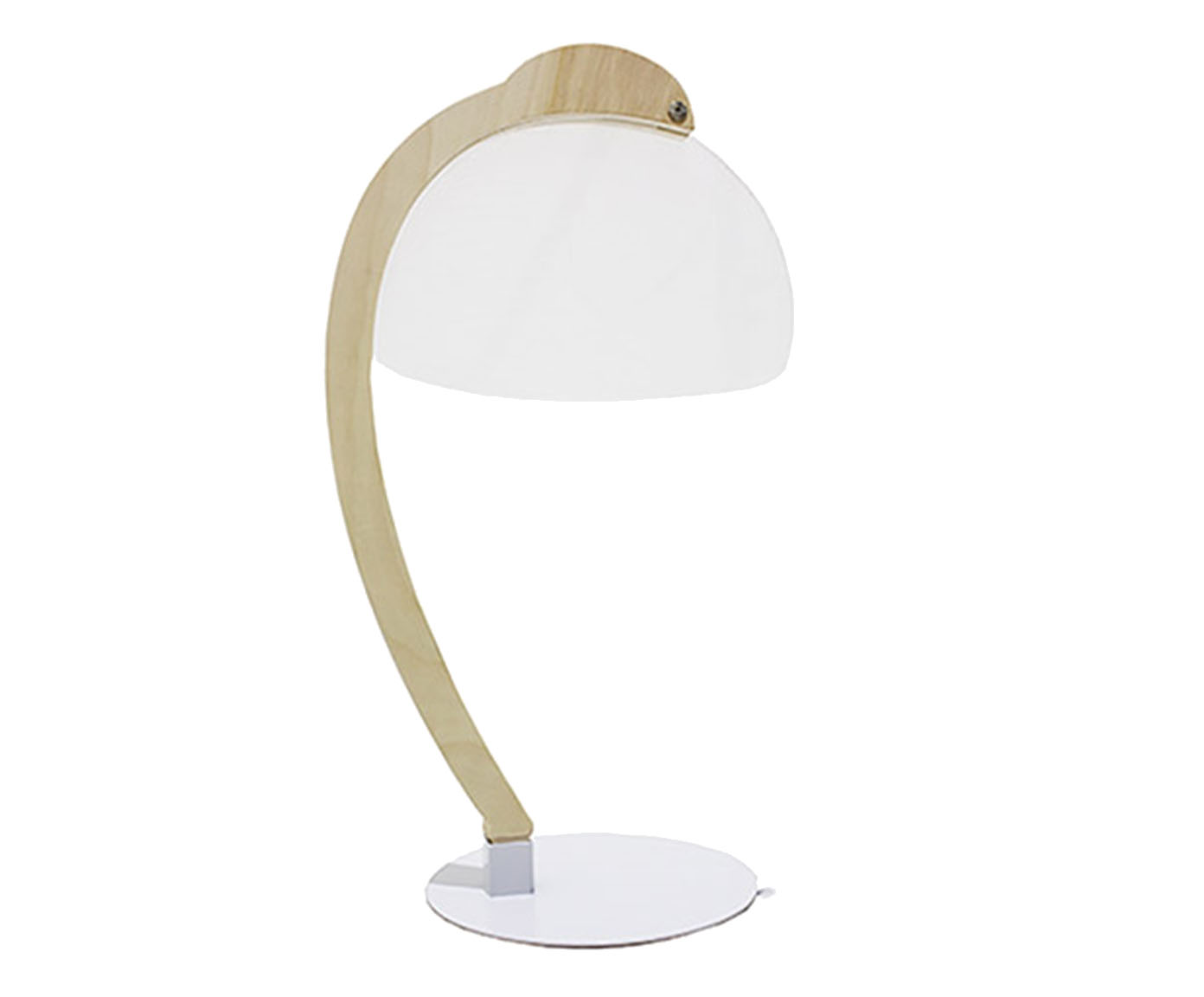 Abajur Curve Led Branco image number 0