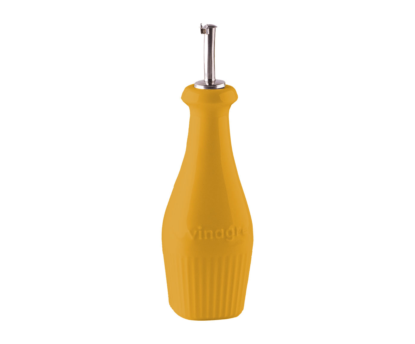 Vinagreiro em Porcelana Tanzini Amarelo image number 0