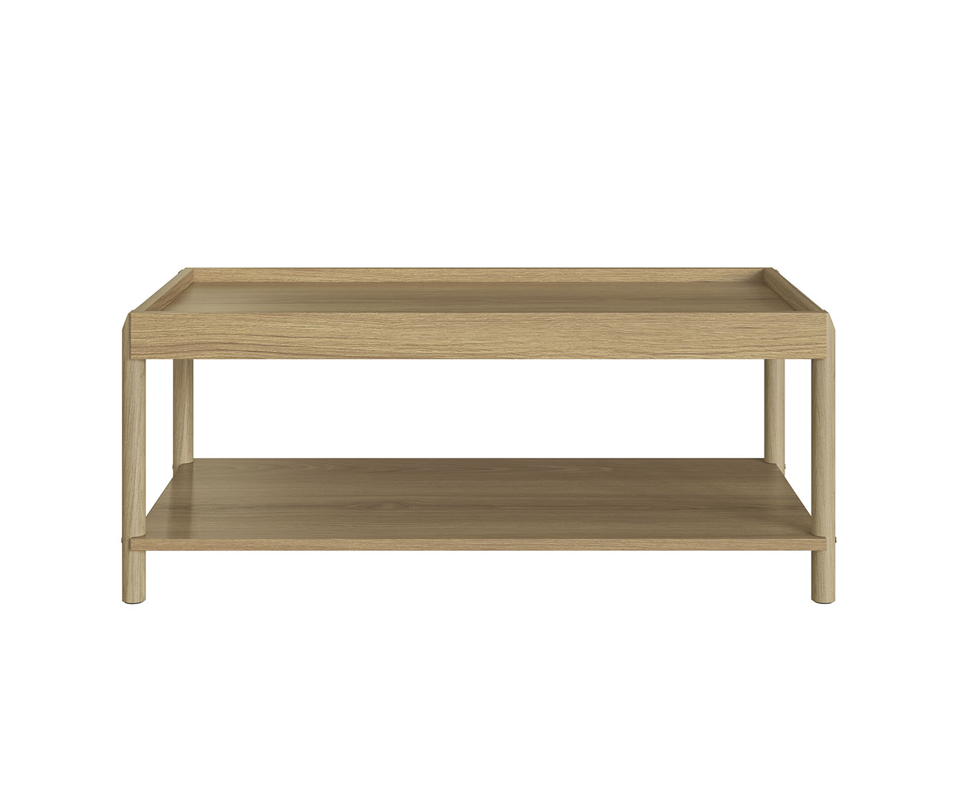 Mesa de Centro Retangular com Prateleira Oslo Hanover - image 1