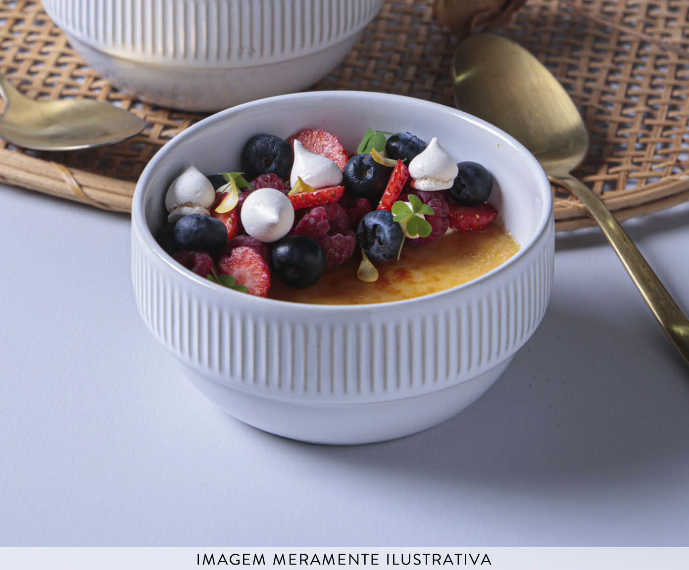 Jogo de Bowls Empilh&aacute;veis Linhas New White image number 3