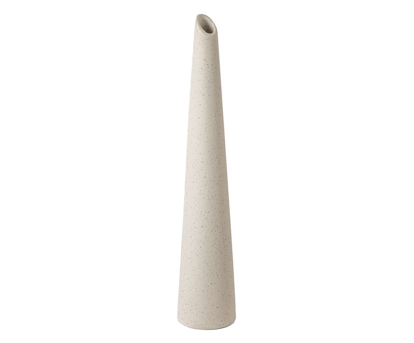 Vaso em Cer&acirc;mica Bastet III - Off White image number 0