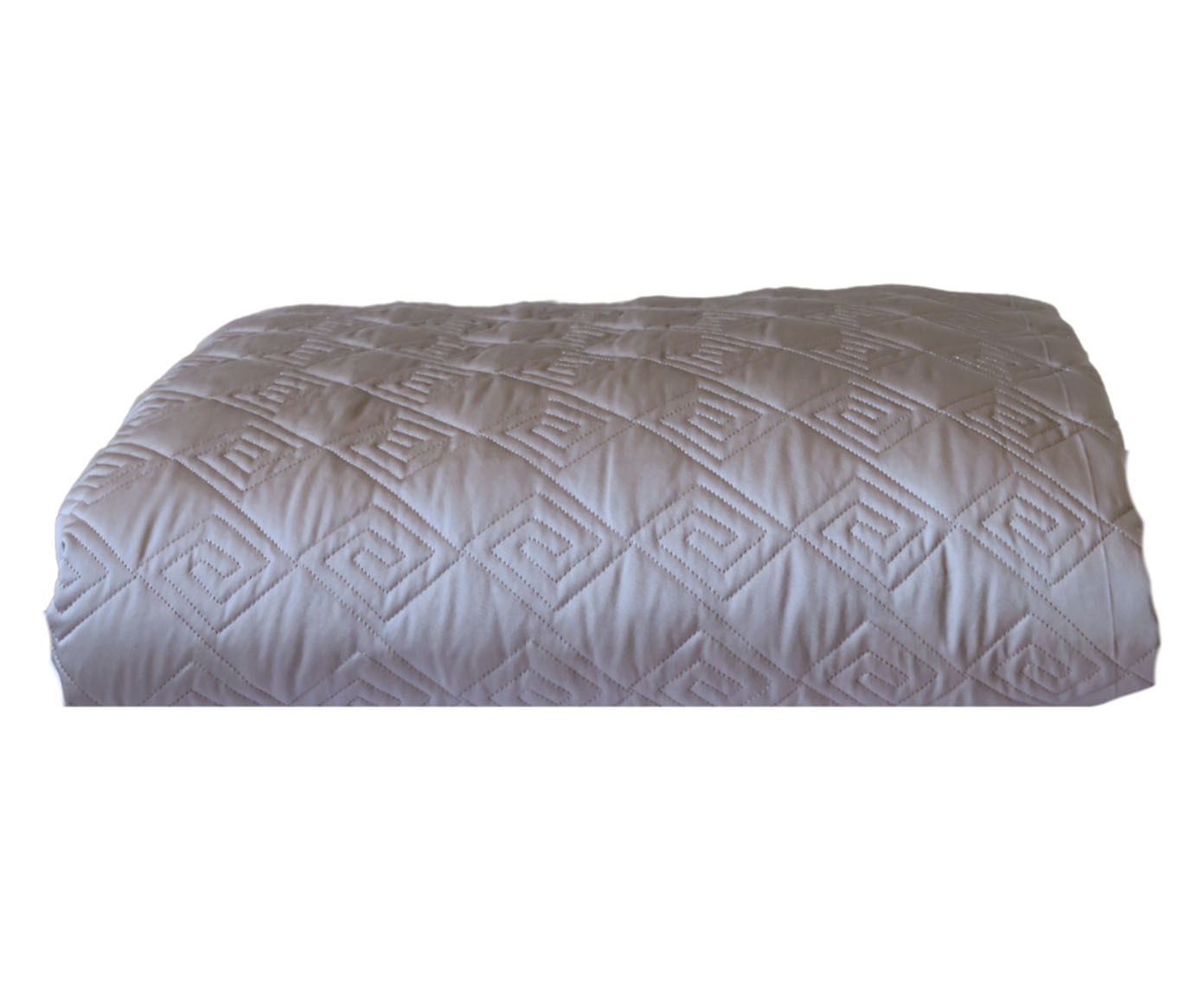 Colcha Matelassada 400 fios - Cinza Claro - image 1