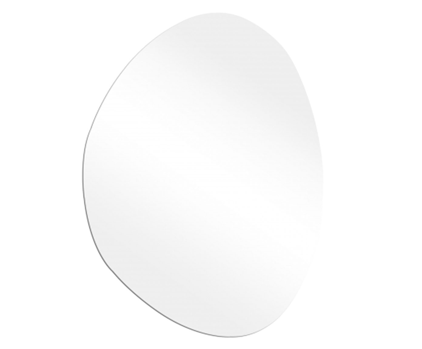 Espelho Lapidado Org&acirc;nico LED Amarelo - M&eacute;dio - image 0