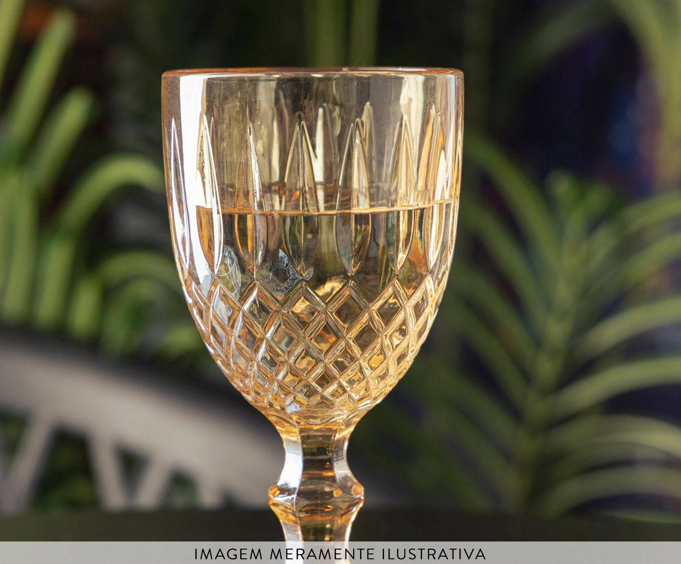 Ta&ccedil;a para &Aacute;gua Greek &Acirc;mbar Metalizado image number 3