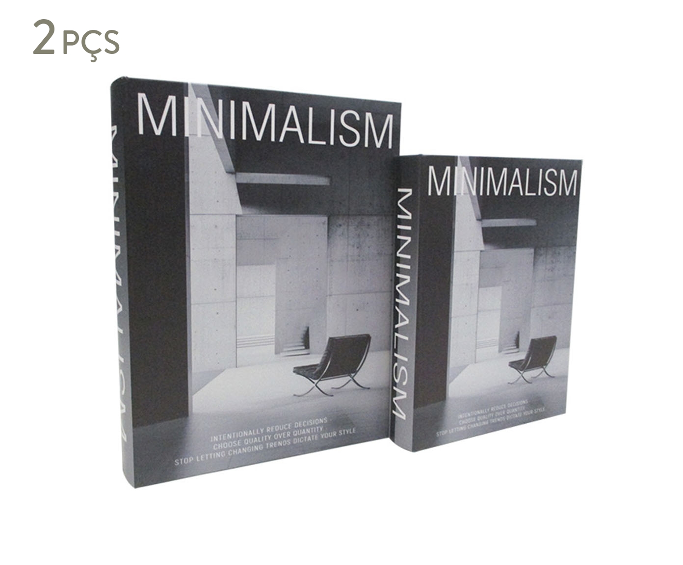 Jogo de Livros-Caixa "Minimalism" image number 0