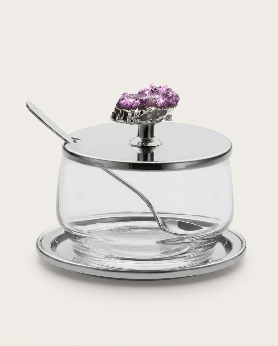 Pote de Gel&eacute;ia Ametista - image 0