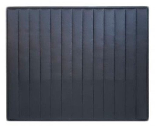 Cabeceira Painel em Linho Vicenza - Azul Marinho image number 0