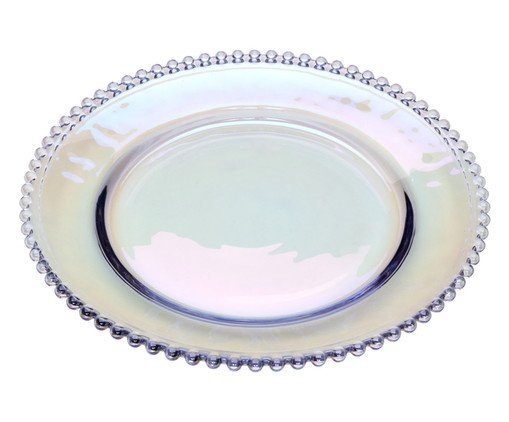 Prato Raso em Cristal Pearl image number 0