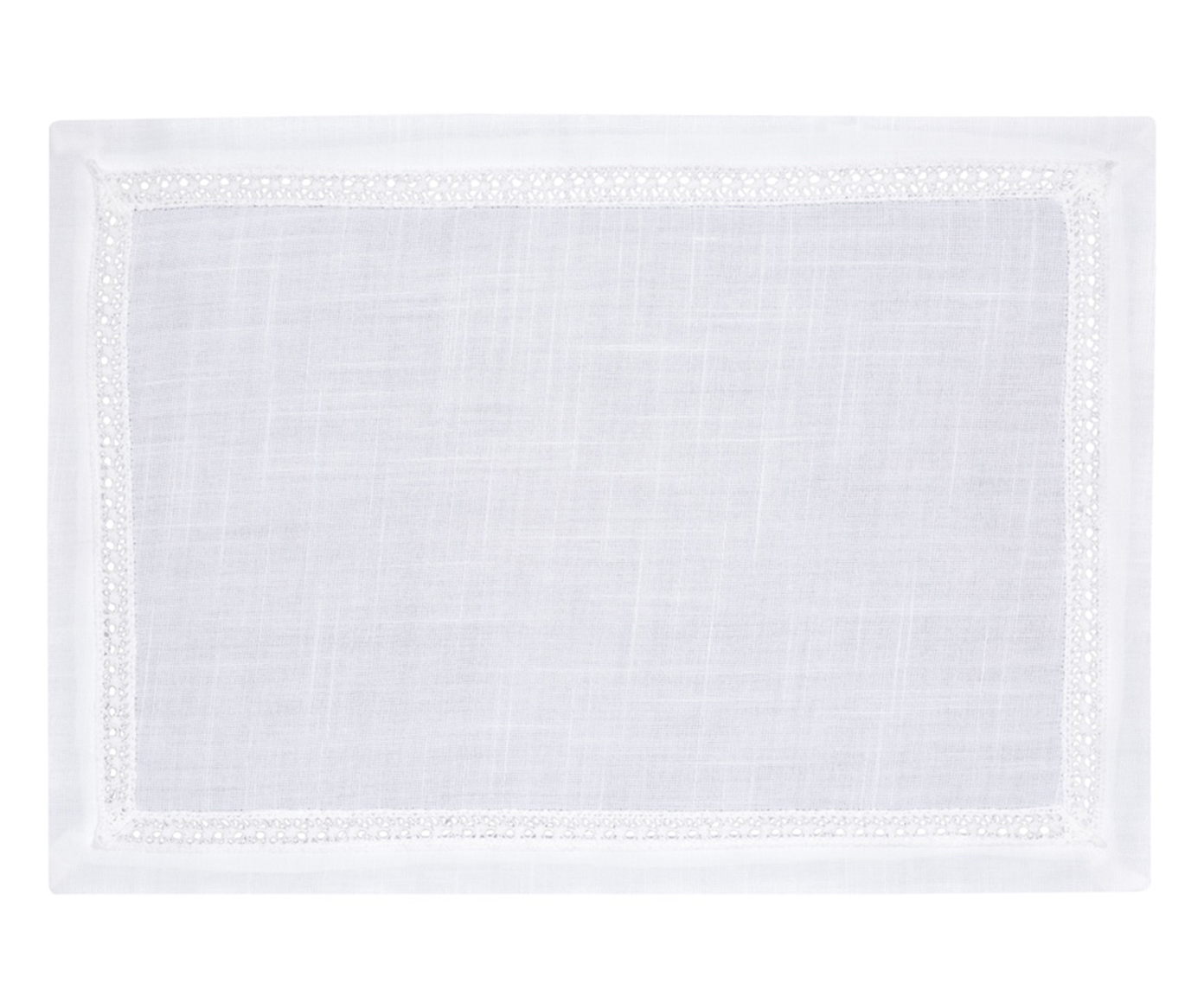 Lugar Americano com Renda Off-White image number 0