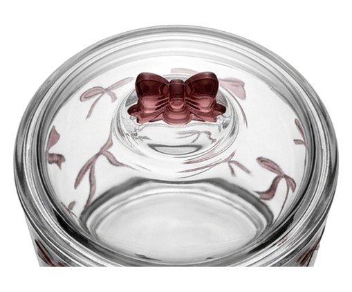 A&ccedil;ucareiro com Colher em Cristal Ecol&oacute;gico Belle Ros&eacute; Vintage image number 3