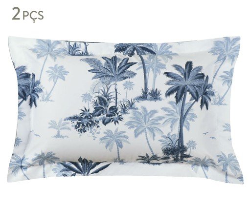 Jogo de Fronhas Acetinadas Palm 300 Fios - image 0