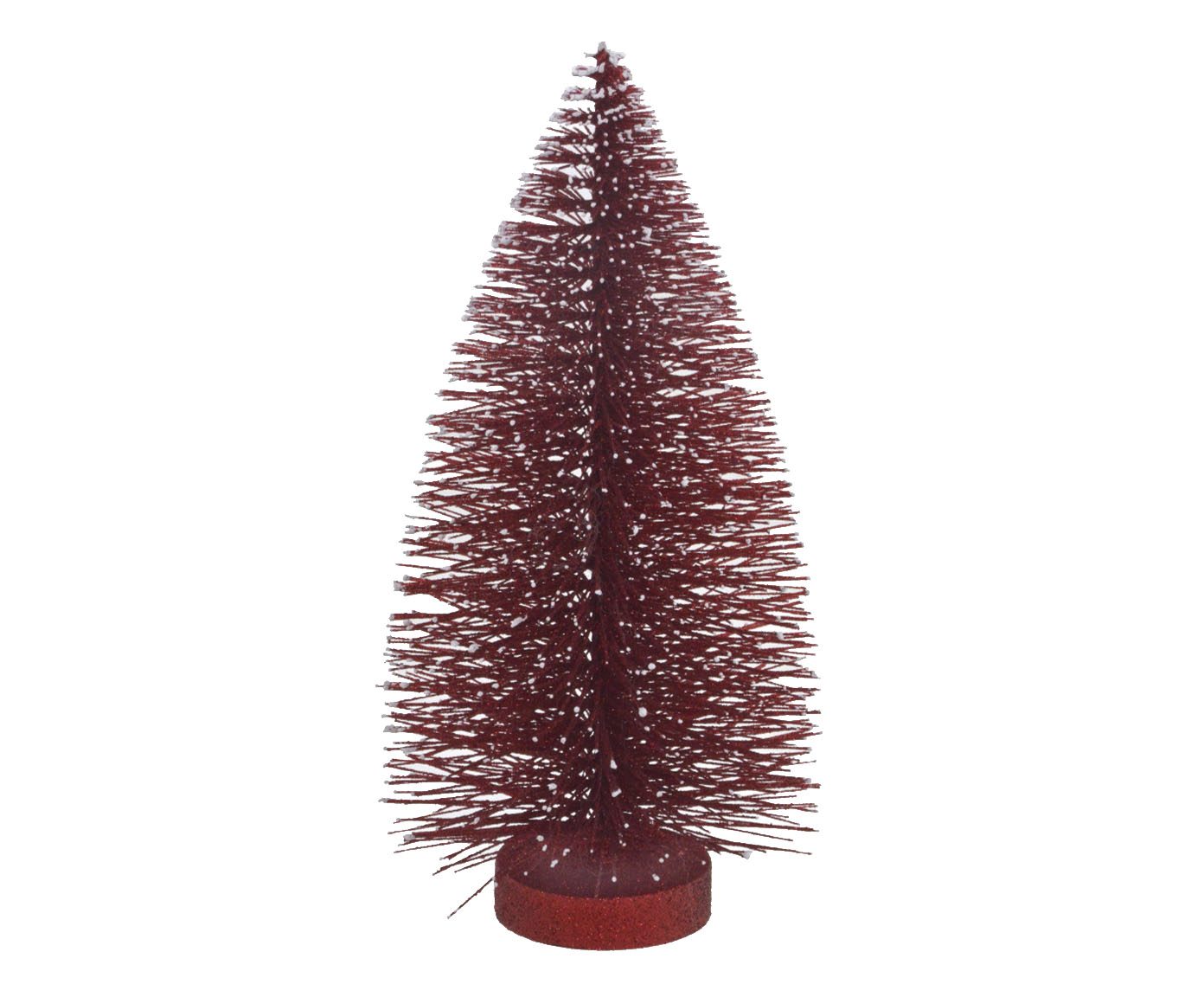Enfeite de Natal Mini &Aacute;rvore Natalina Neve Tossini Vermelho Ii - image 0
