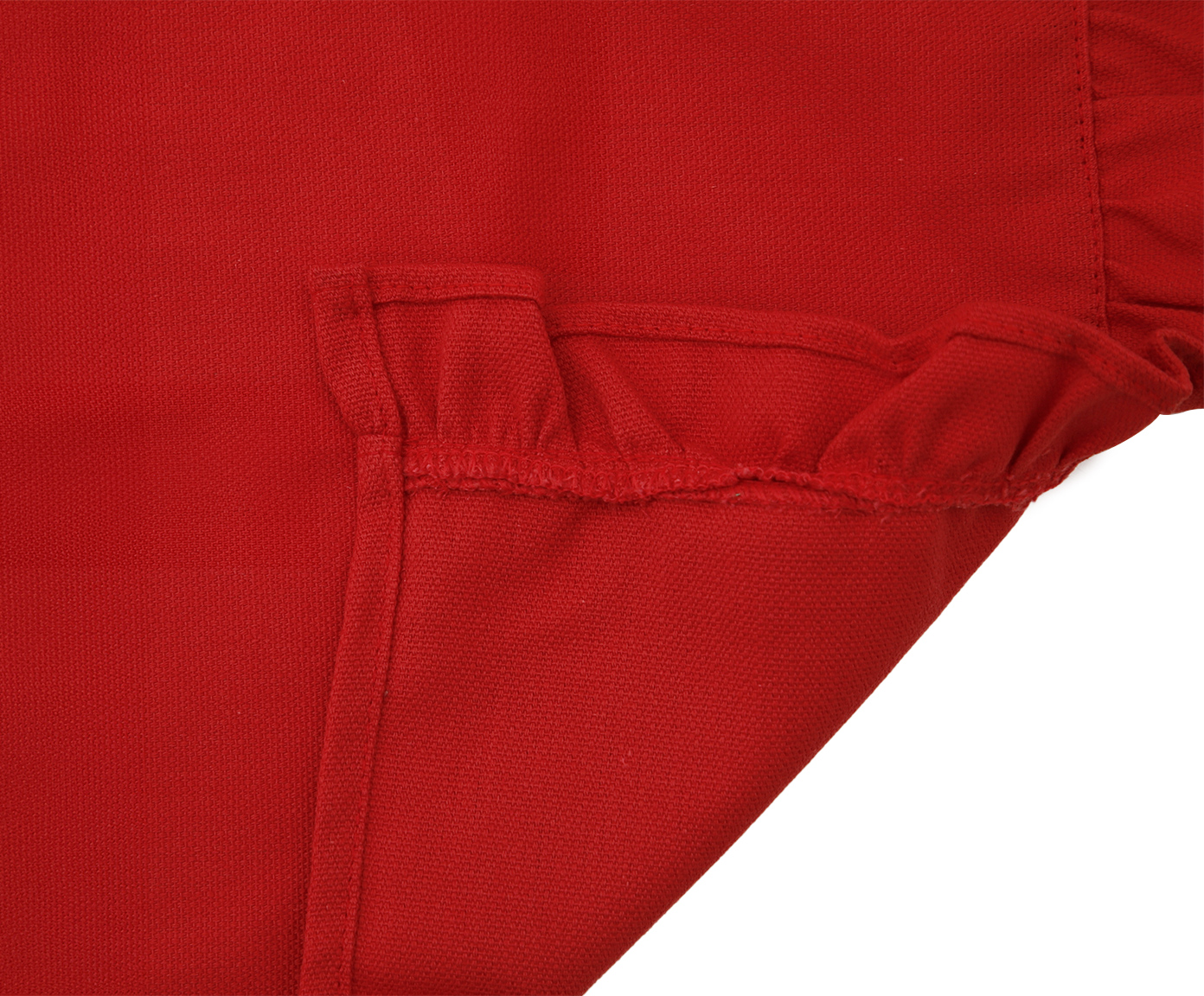 Jogo de Lugar Americano com Babados Yucra Vermelho image number 2