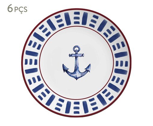 Jogo de Pratos Raso Caribe - image 0