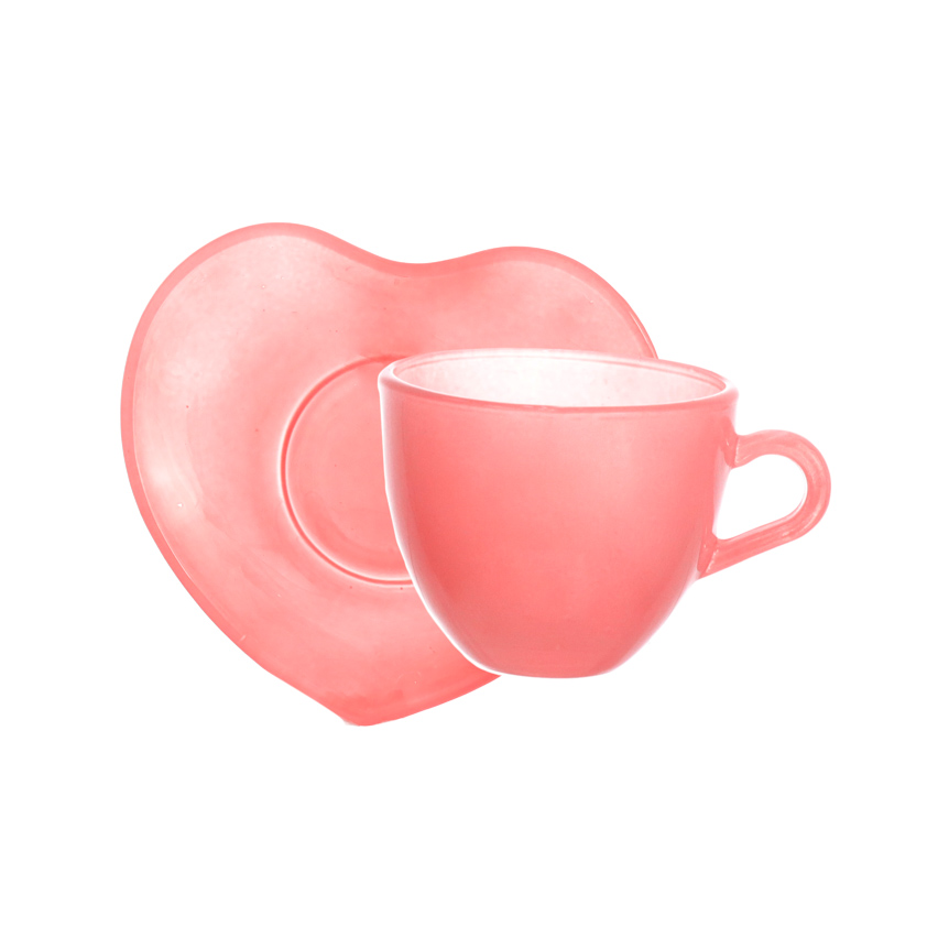 Jogo de X&iacute;caras para Caf&eacute; He Rosa image number 2