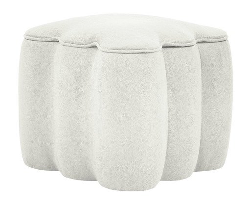 Puff Quadrado Boucle Pitanga image number 4