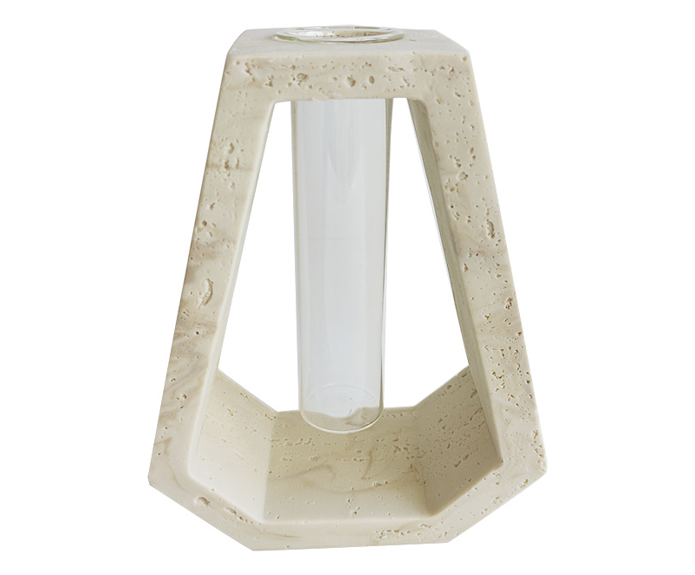 Vaso Decorativo Boussole Bege Pequeno image number 0