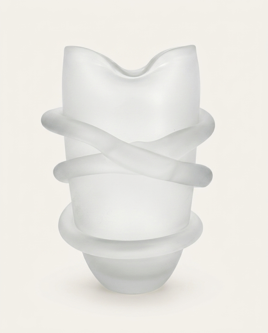 Vaso Decorativo Anelli Fosco M&eacute;dio image number 3