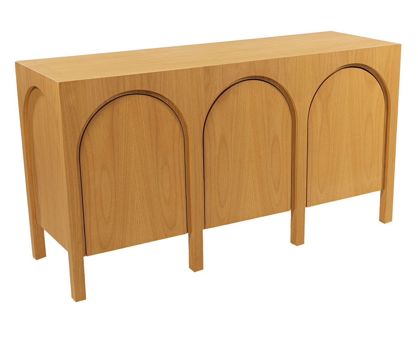 Buffet com Portas Arcos Natural - image 0