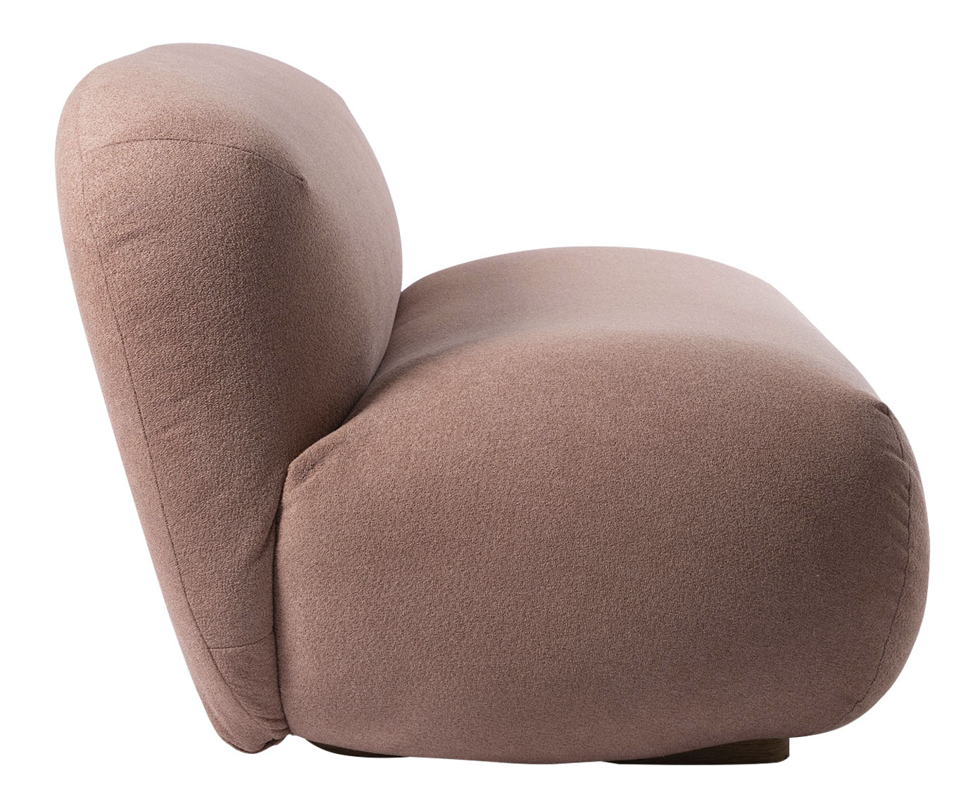 Sof&aacute; em Veludo Boucle Nube Rose image number 6