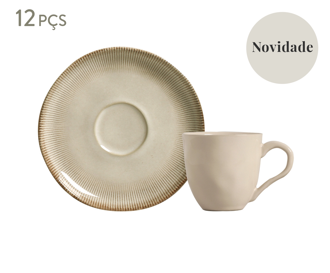 Jogo de X&iacute;caras para Caf&eacute; Bio Raio Geom&eacute;trico - image 0