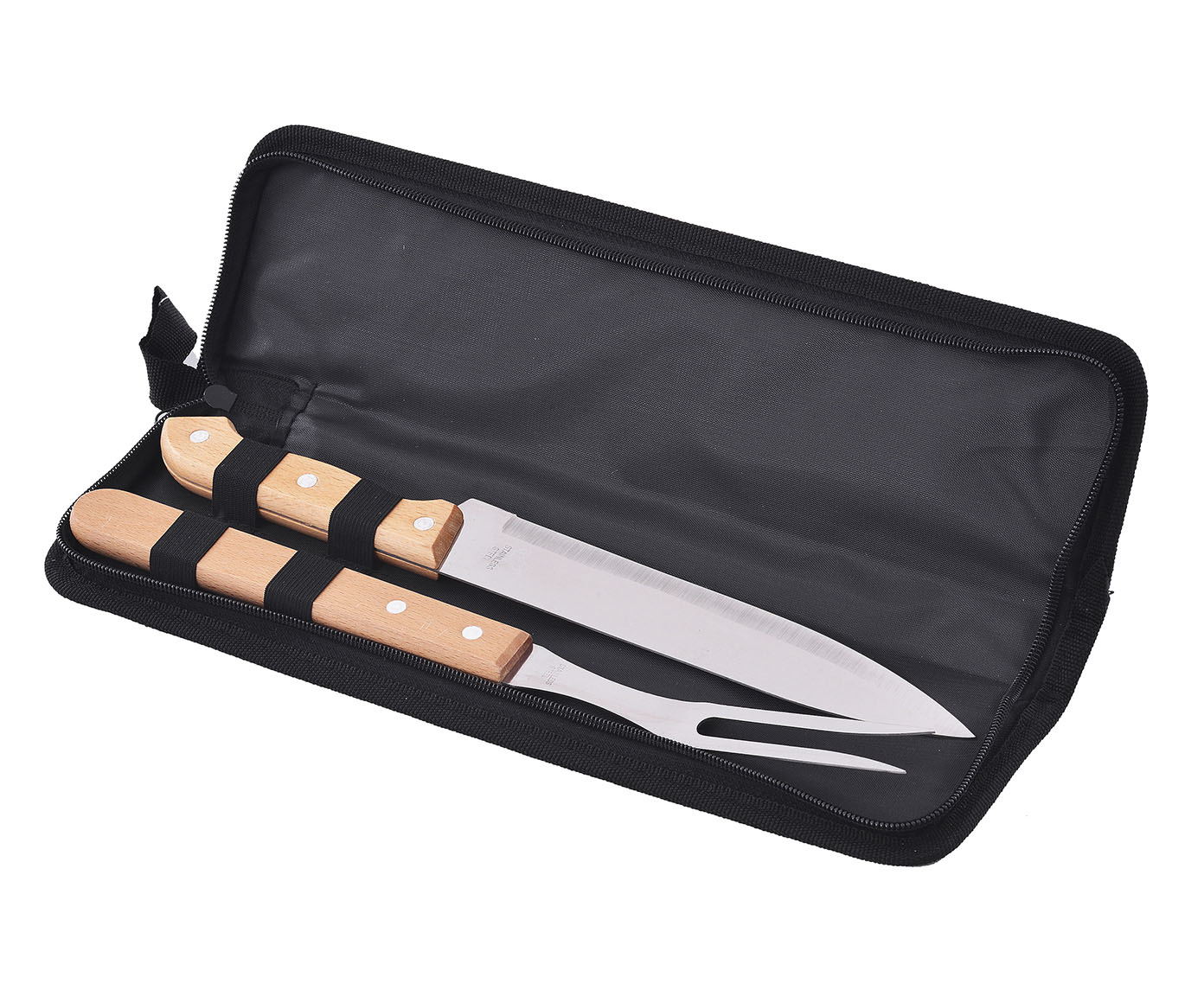 Jogo para Churrasco com Estojo em Inox image number 0