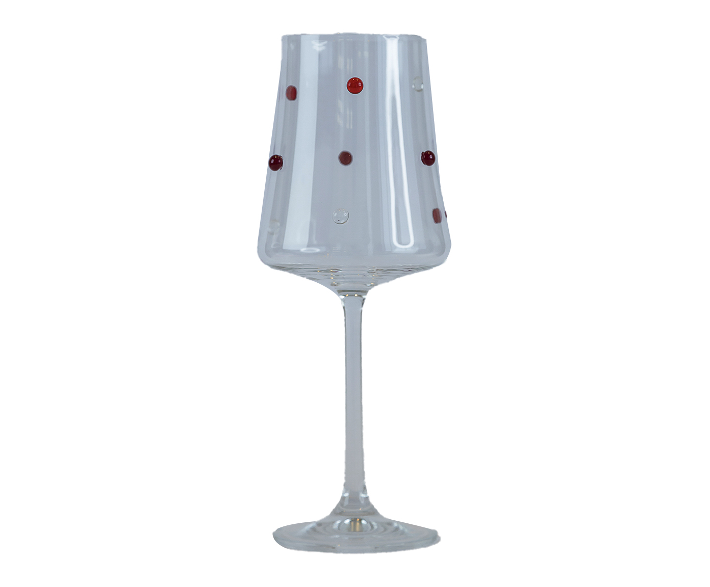Ta&ccedil;a para Vinho Tinto Gemas Mix Vermelho image number 0