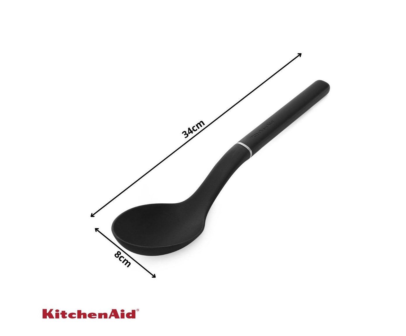 Colher para Servir Multiuso Kitchenaid Preta - image 1