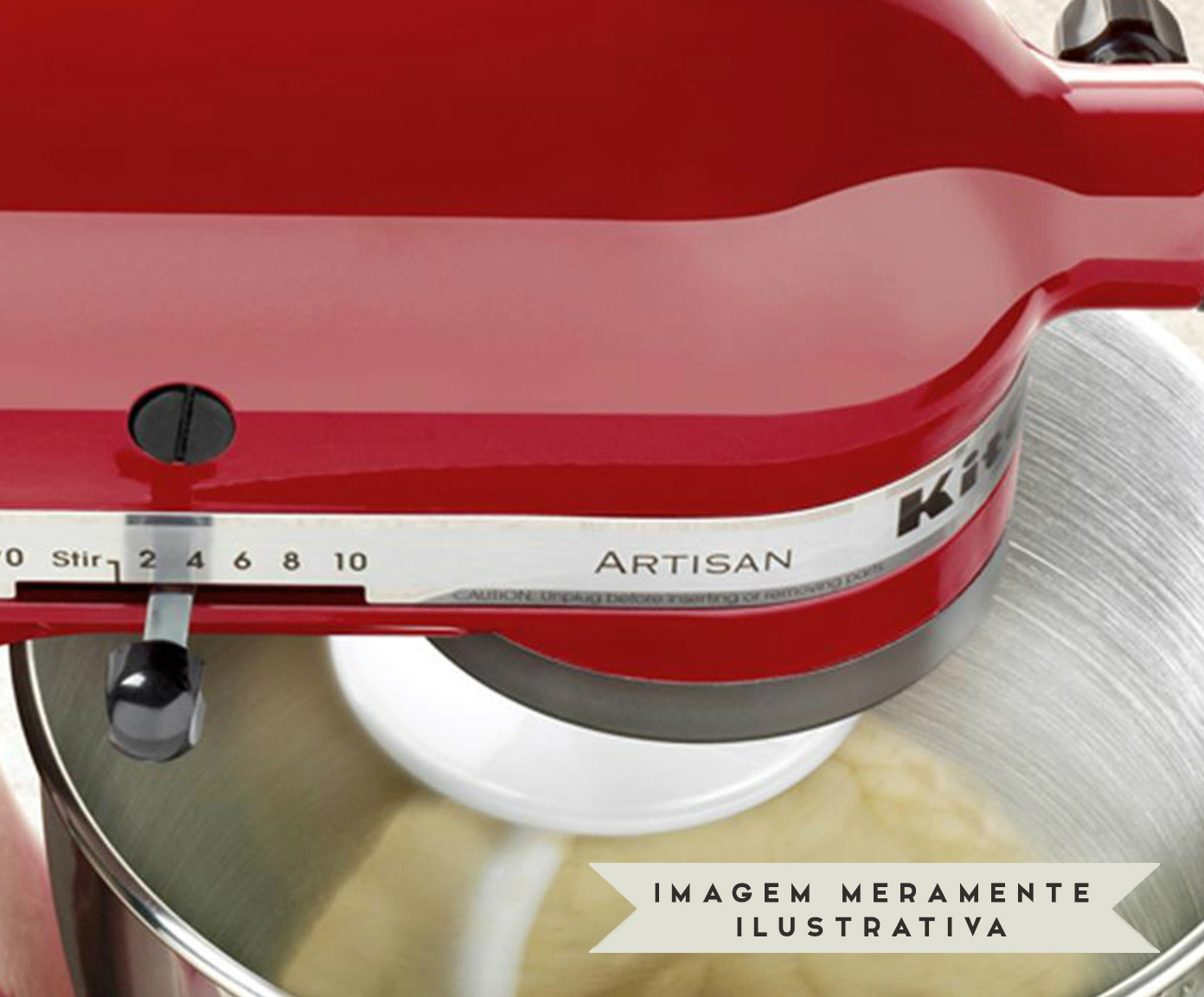 Batedeira Artisan Stand Mixer - Empire Red 110V image number 2