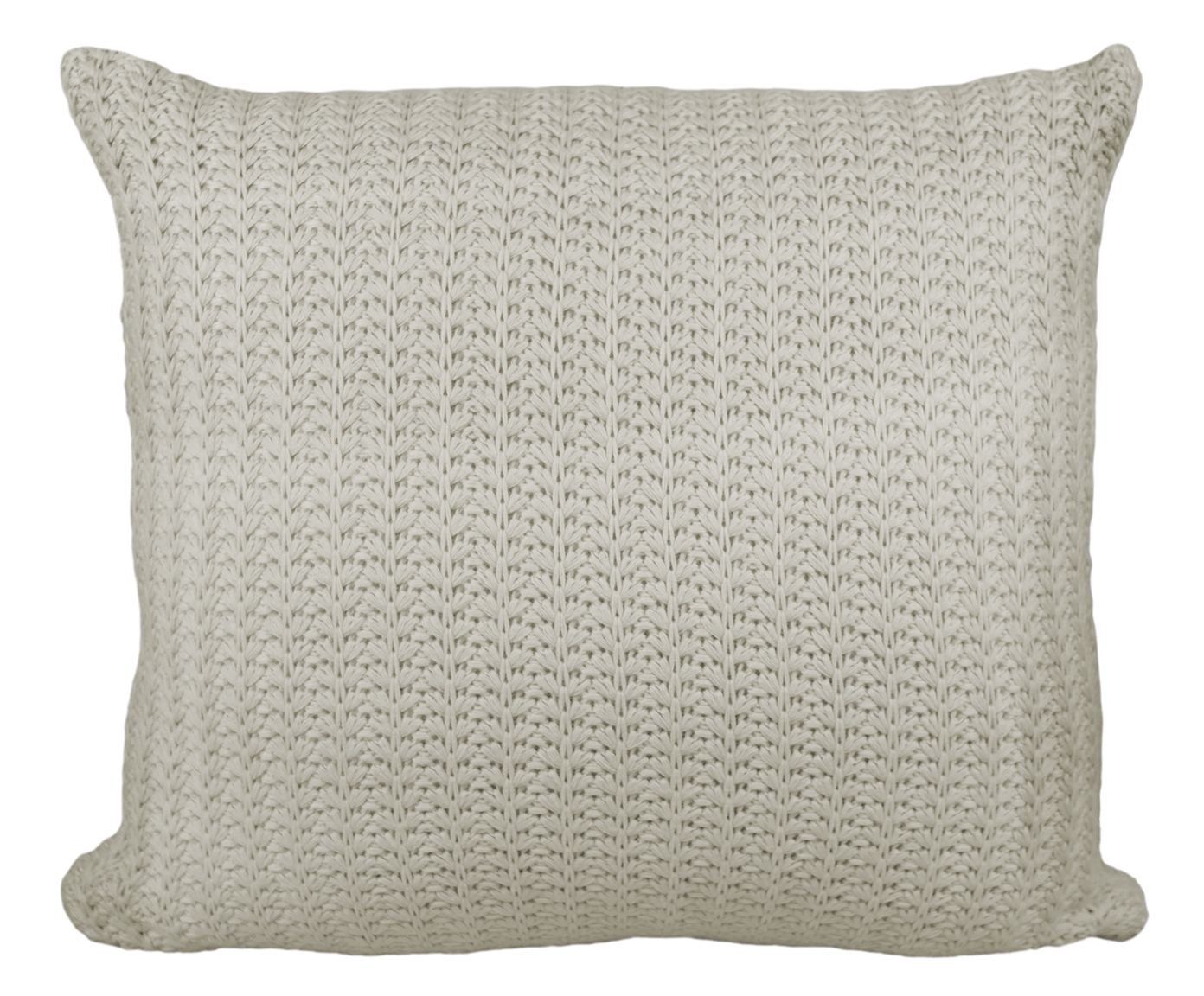 Almofada Tric&ocirc; Trama Lotus Bege l - image 0