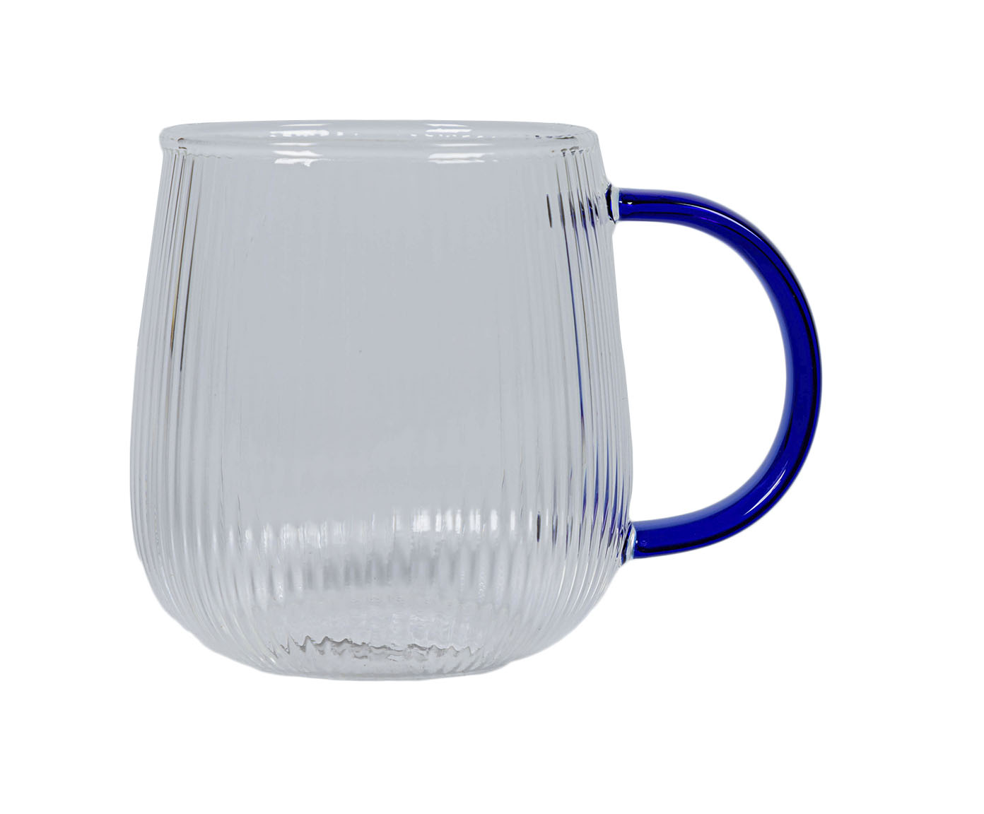 Caneca Canelada Azul Marinho image number 0