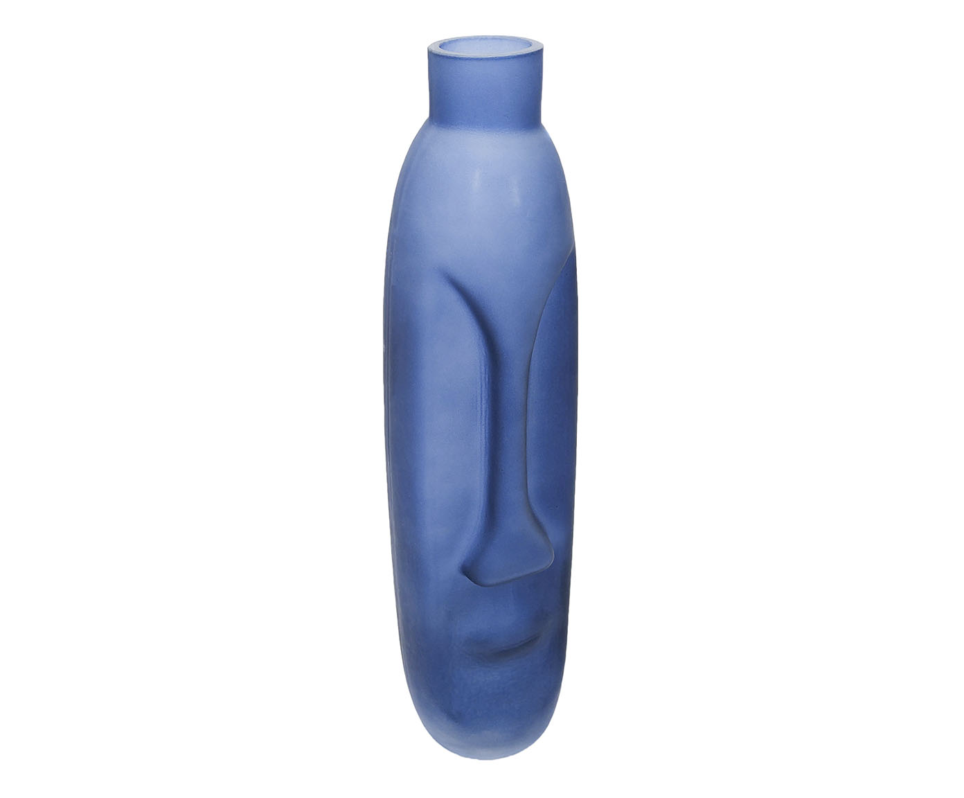 Vaso em Vidro Azul image number 1