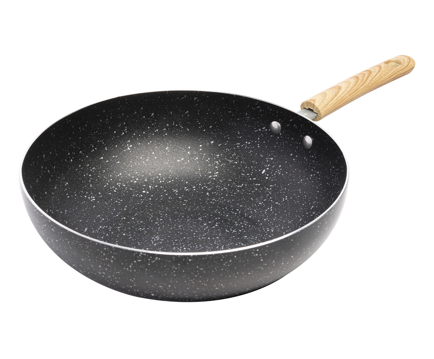 Frigideira Wok de Indu&ccedil;&atilde;o Granilite Preta - image 0