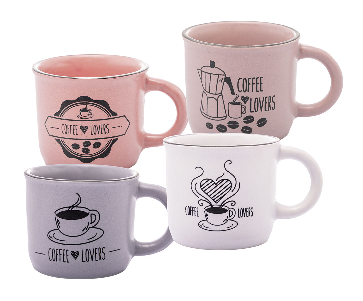 Jogo de Canecas de Caf&eacute; Coffee Lovers image number 1