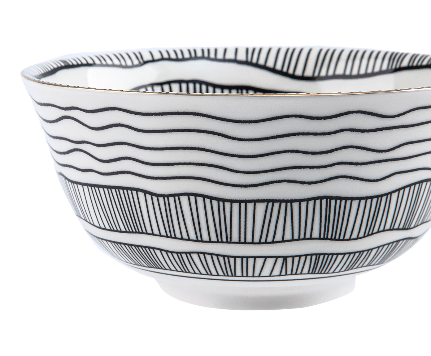 Bowl em Porcelana Th&aacute;ssia Branco - image 1
