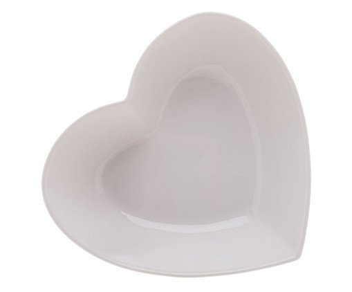 Pote Decorativo Cora&ccedil;&atilde;o Branco image number 1