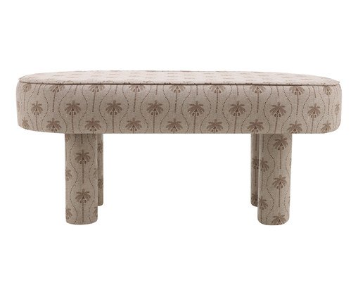 Puff Oval Bold Estampado Coqueiros image number 2