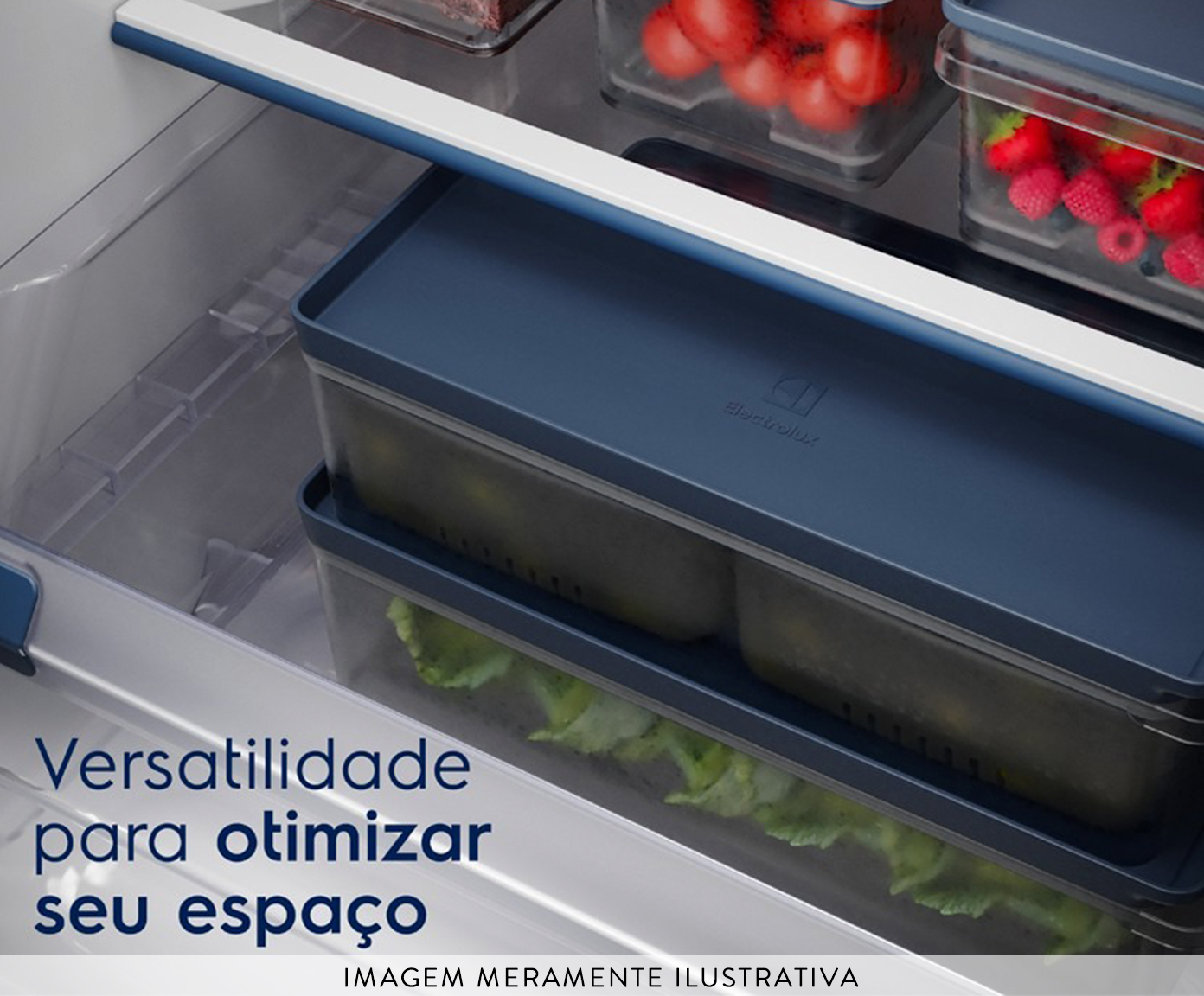 Organizador de Geladeira Electrolux Experience com Escorredor image number 4