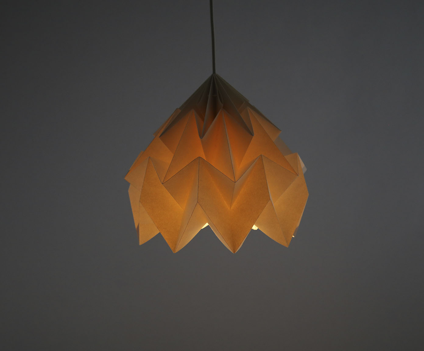 Lumin&aacute;ria Origami Gaia Marfim image number 4