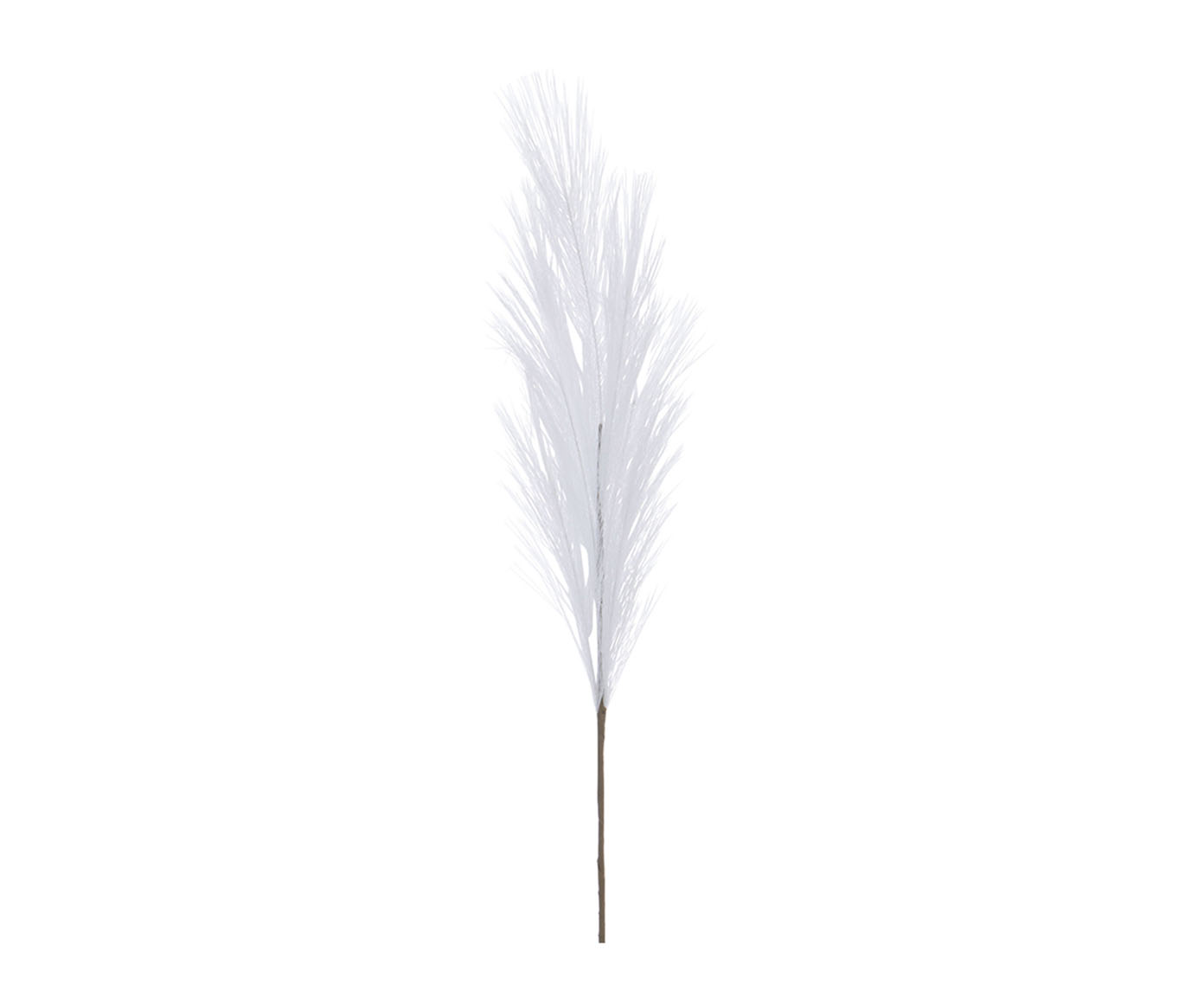 Ramo de Folhas Pluma - Branca - image 0