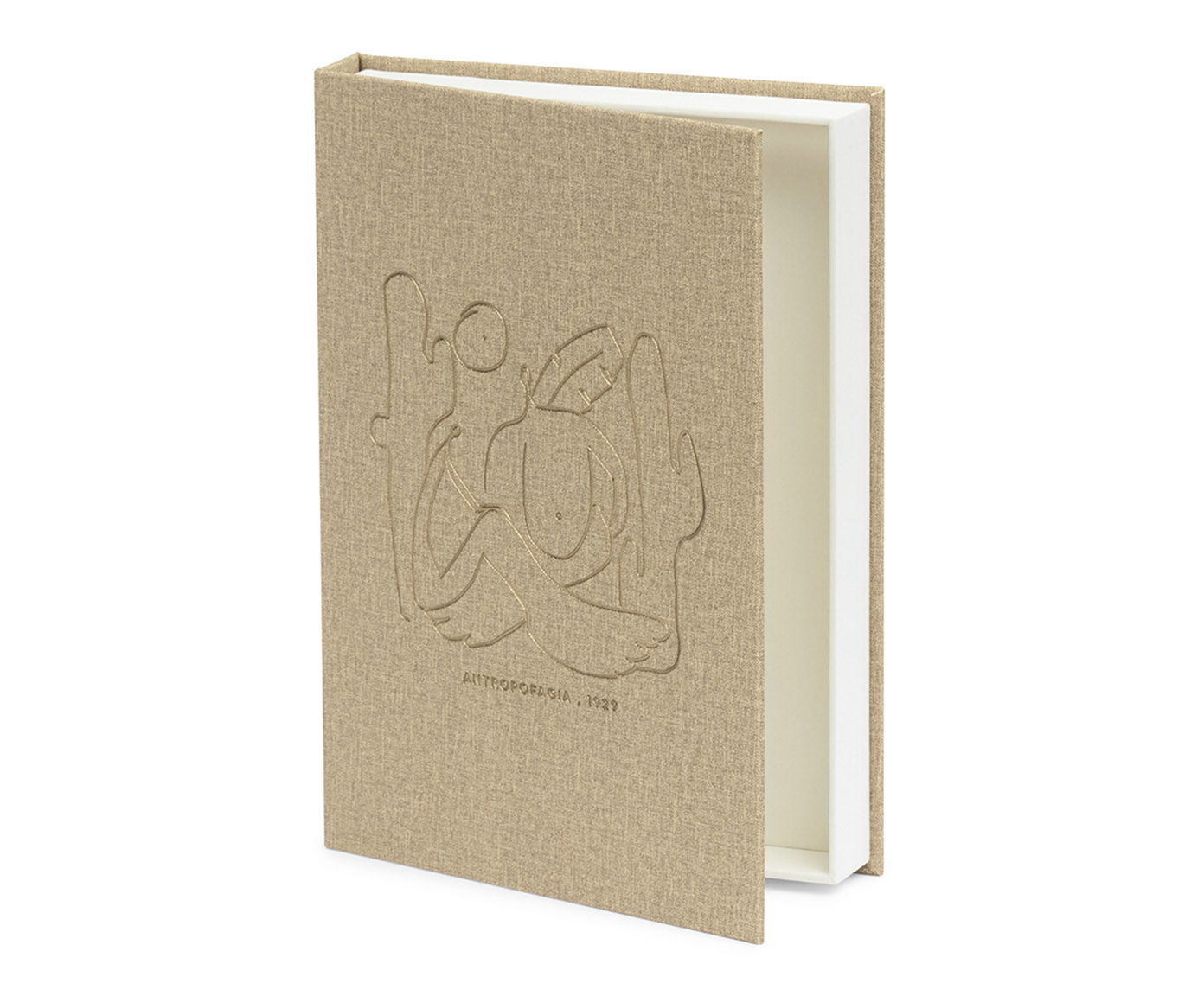 Livro-Caixa Antropofagia em Mdf e Pu - image 1