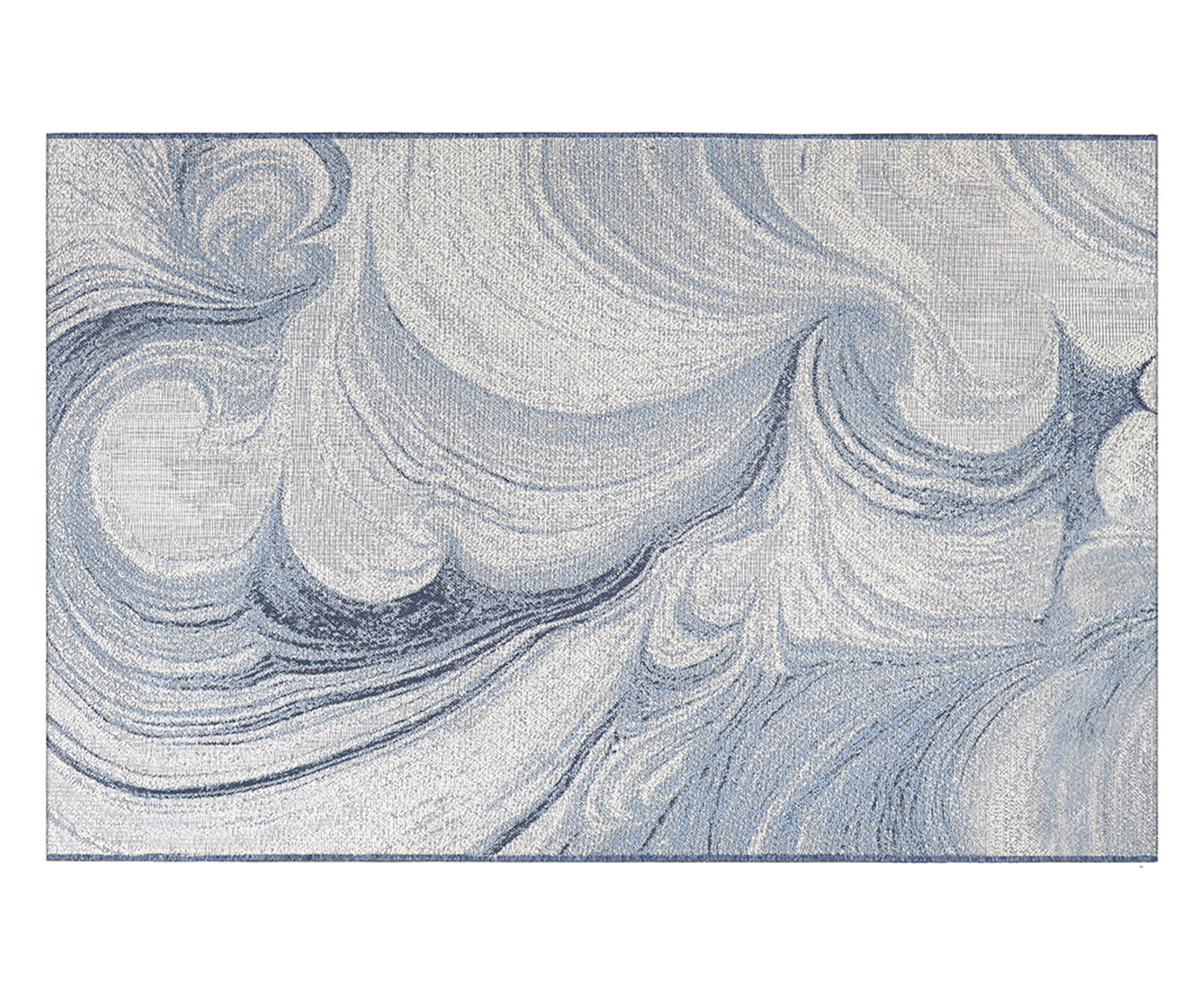 Tapete Tecido Dali Blue Pen Azul image number 0
