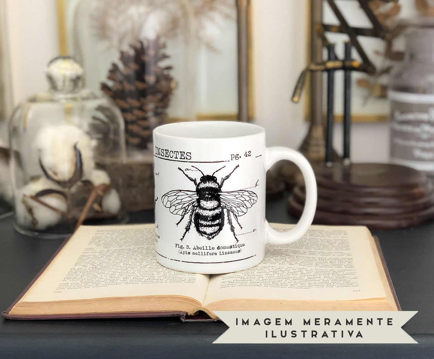 Caneca Les Insectes image number 4