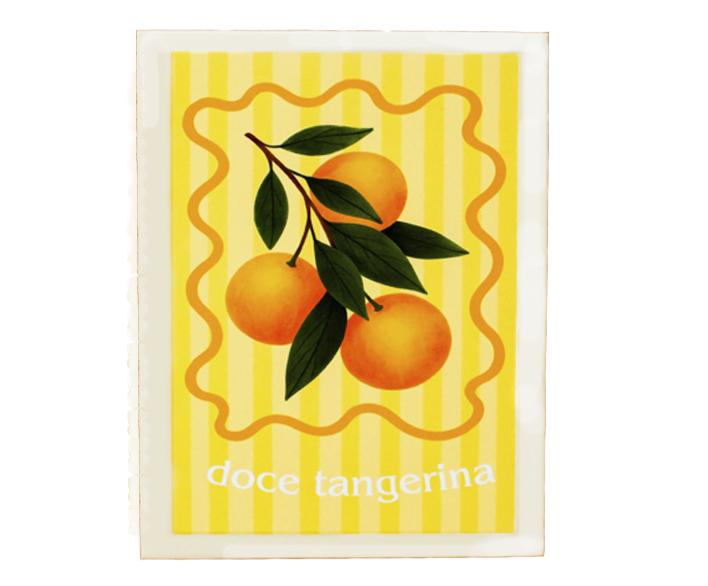 Azulejo Decorativo "Doce Tangerina" image number 0