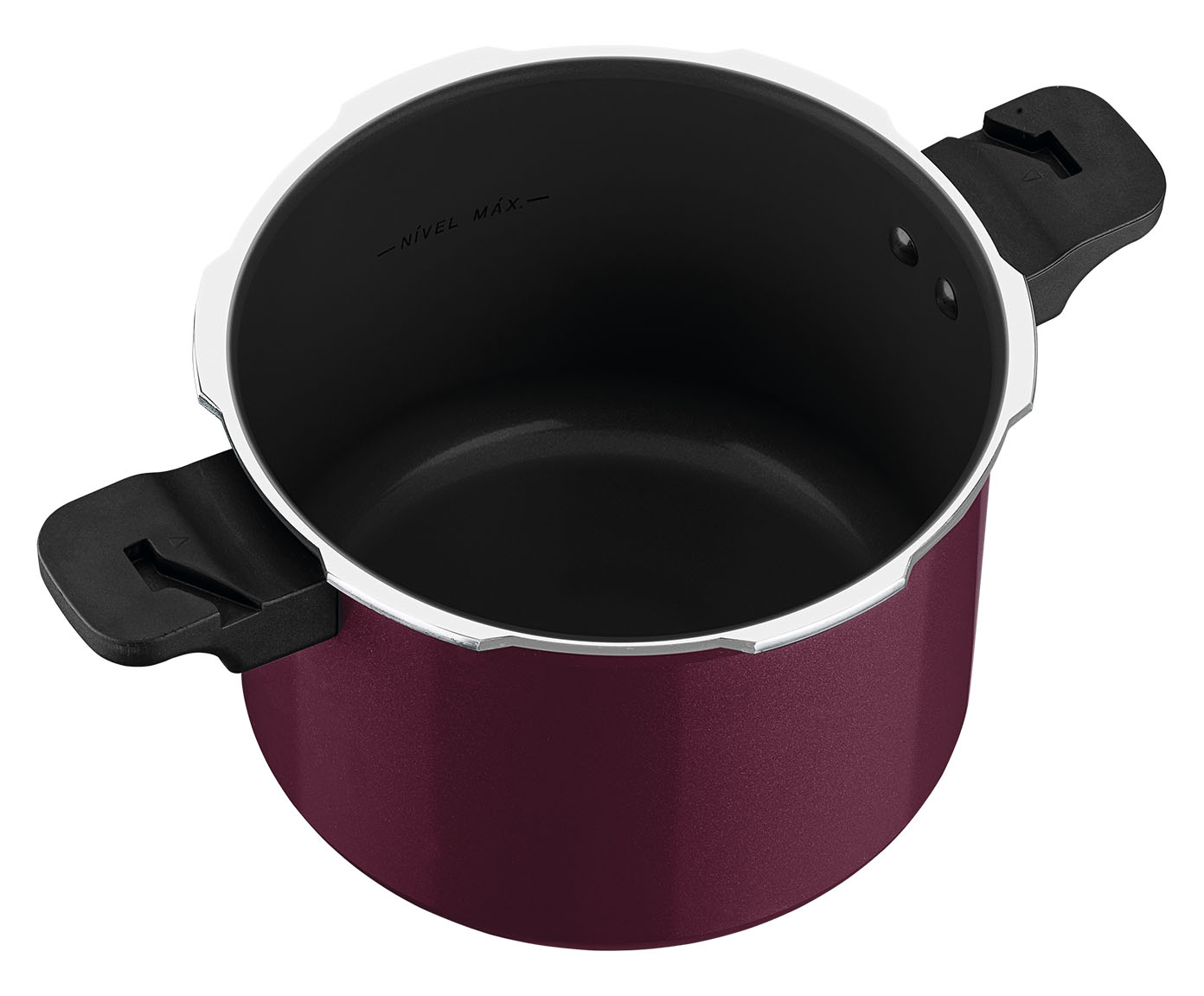 Panela de Press&atilde;o Torino Vermelho Framboesa image number 2
