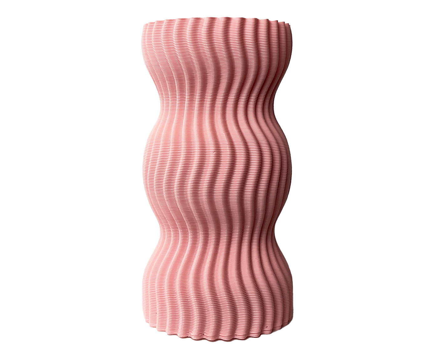 Mini Vaso Onda 3 Rosa image number 0