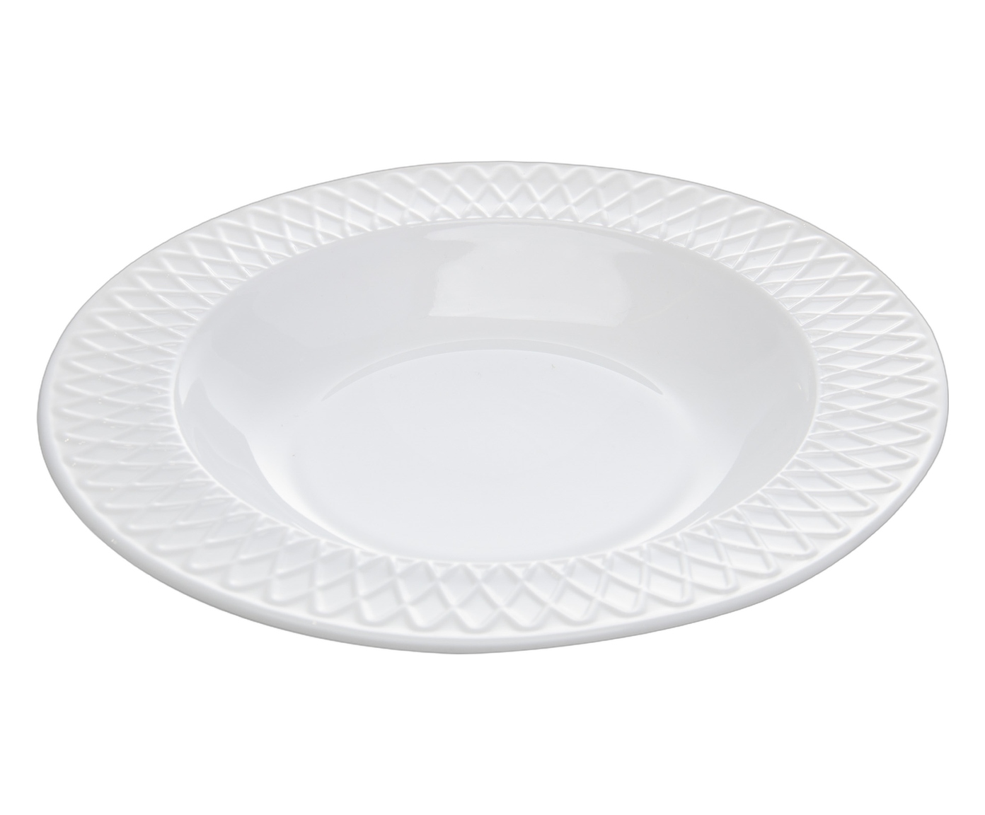 Aparelho de Jantar com Fio Dourado Royale Branco - 16p&ccedil;s image number 5